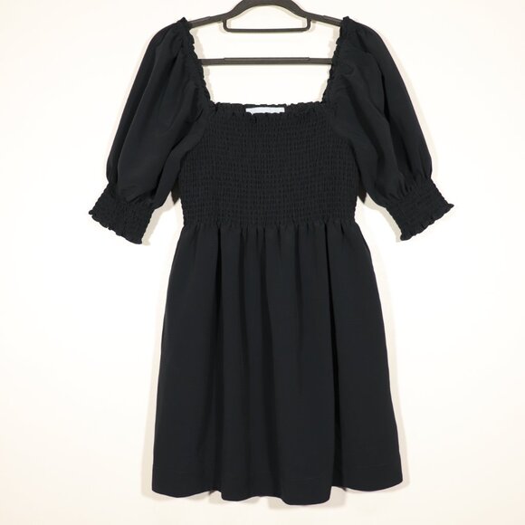 NWOT Hill House Athena Nap Dress in Black Crepe Size Large - Picture 4 of 12